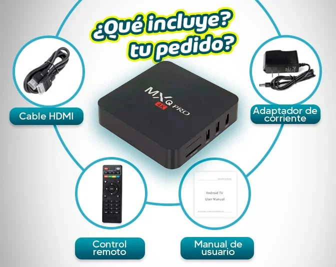 HD Smart TV Box - No need to recharge, direct connection to the Internet to watch all channels without restrictions