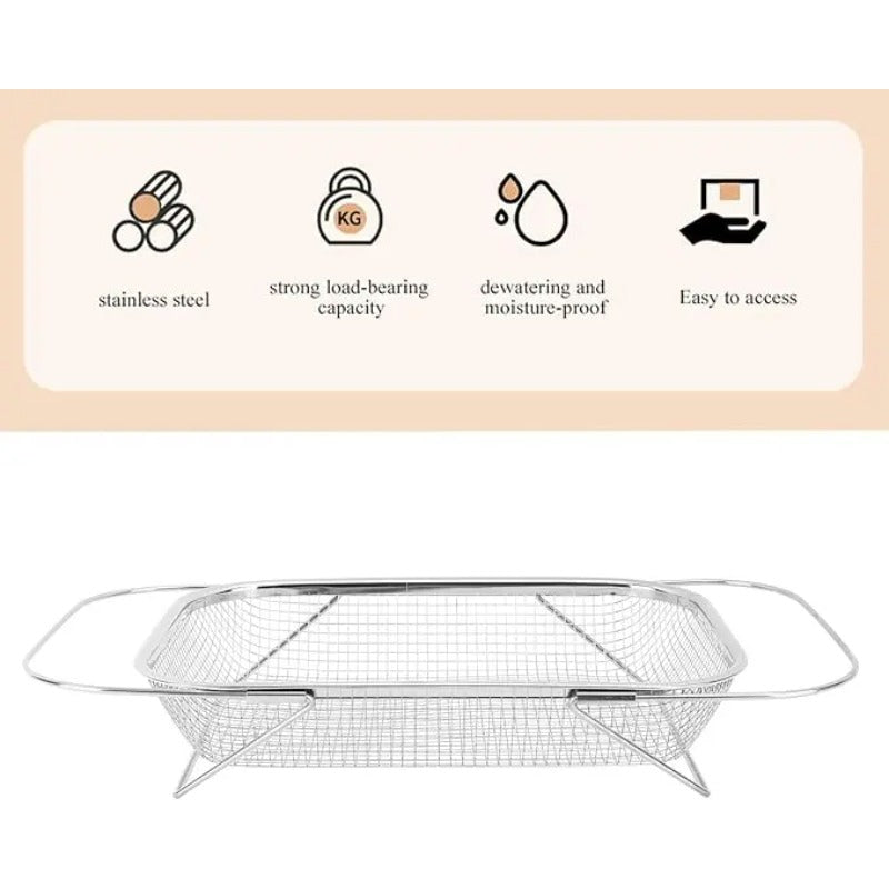 Expandable Over-Sink Colander