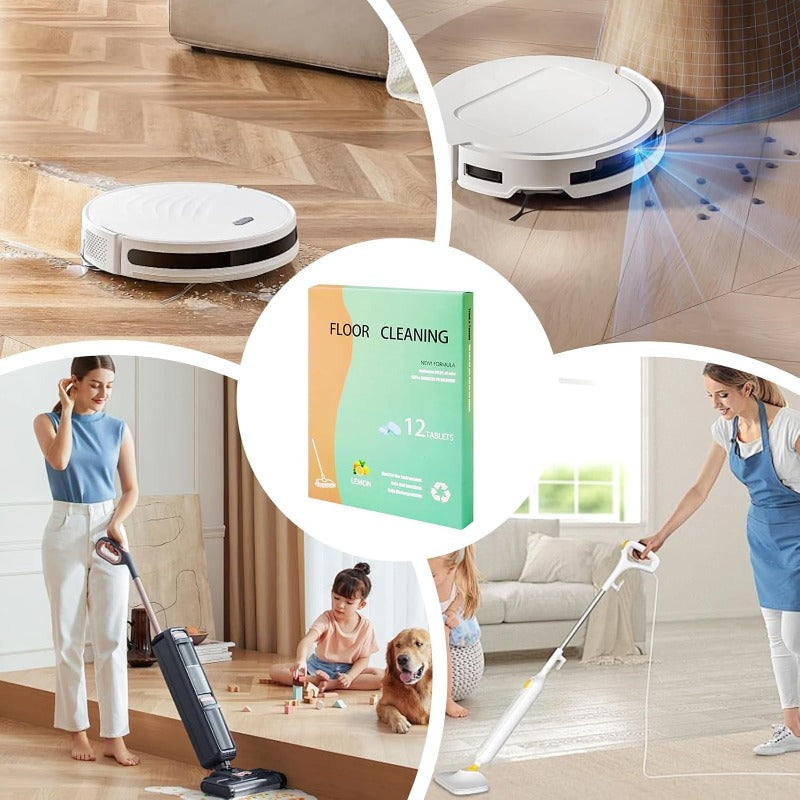 Dissolvable Floor Cleaning Tablets