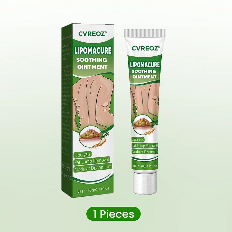 Cvreoz® Soothing Ointment behandelt Lipome problemlos und erzielt innerhalb von 2 Wochen eine deutliche Verbesserung