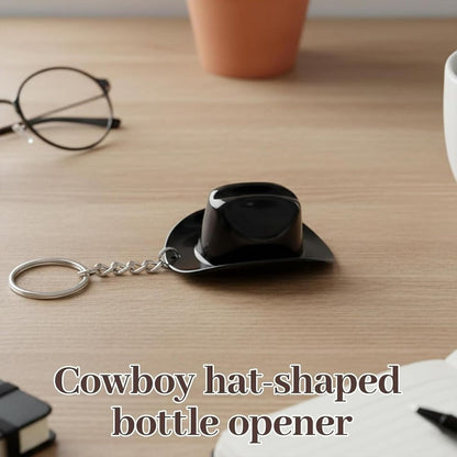 Cowboy Hat Keychain Opener