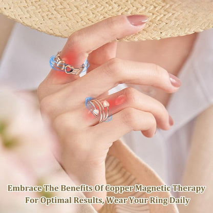 Pure Copper Magnetic Wellness Ring
