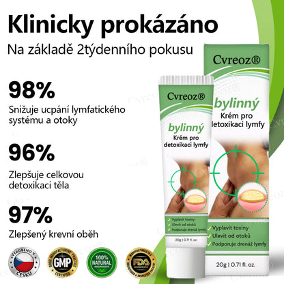 Cvreoz® Kräuter-Lymph-Entgiftungscreme schützt Ihre Gesundheit