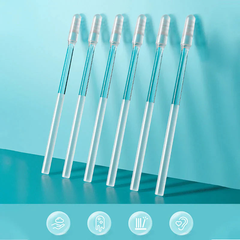 🥳2026 HOT SALE🥳💞50K+ SOLD! 🔥 Limit Time Offer!!! BUY 1 GET 1 FREE!!!🛒💨24 PCS Sticky Ear Wax Removal Kit, Reusable Adhesive Ear Cleaner with Dust Cover