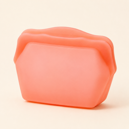 Stand-Up Food-Grade Silicone Storage Bag, 4-Cup