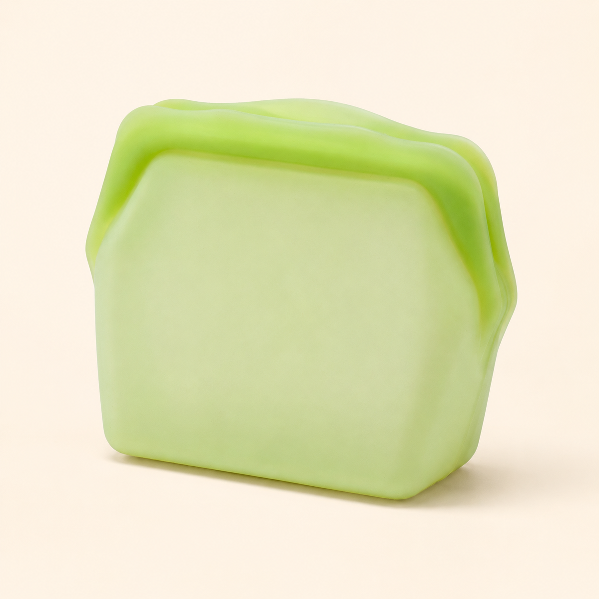 Stand-Up Food-Grade Silicone Storage Bag, 4-Cup