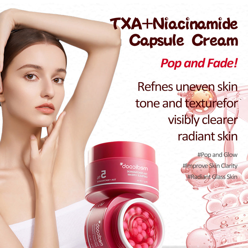 Final 3 Hours: 70%OFF Mix & Match Boba Cream Set | Tiktok Viral Capsule Creams for Uneven Skin Tone, Glow Hydration