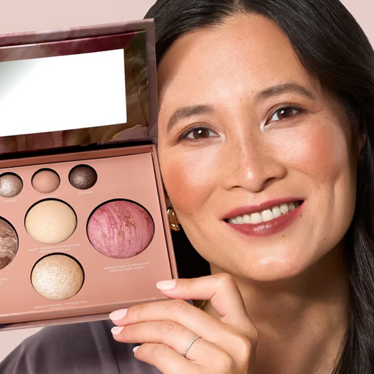 💄BBOJI™ Das beste Baked Face Palette Starter Kit (3-teilig)🥐Eine tragbare Make-up-Palette für den täglichen Gebrauch