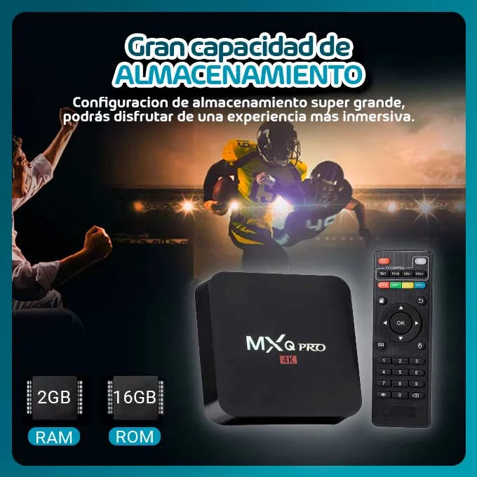 HD Smart TV Box - No need to recharge, direct connection to the Internet to watch all channels without restrictions