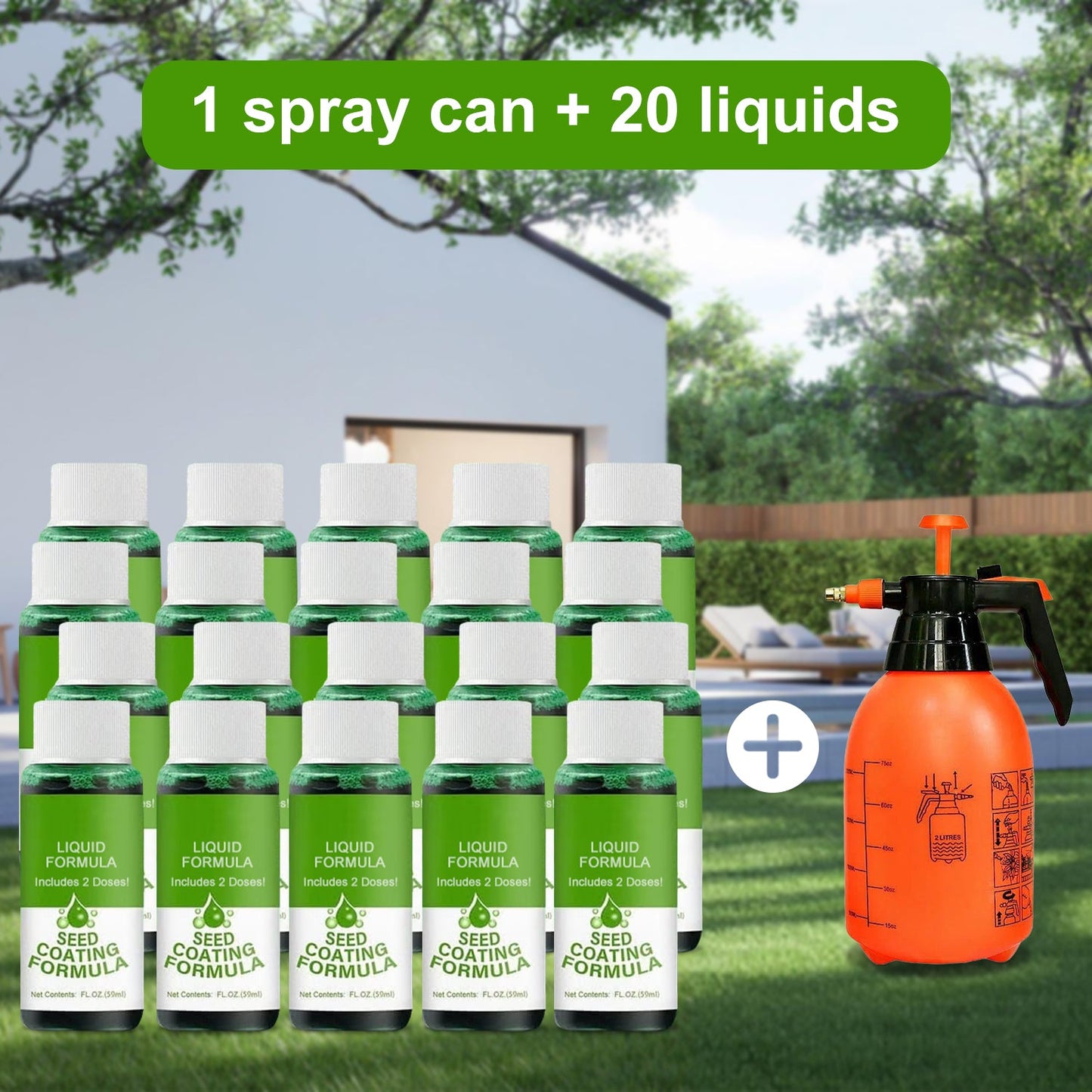 🔥Last Day 70% OFF🌱Hydro Seeding Lawn Solution