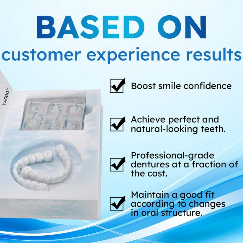 Official Store | Moldable Dentures🧑🏽‍⚕️Obtain American Dental Association (ADA) Certification ✅