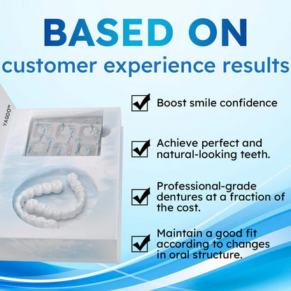 Official Store | Moldable Dentures🧑🏽‍⚕️Obtain American Dental Association (ADA) Certification ✅