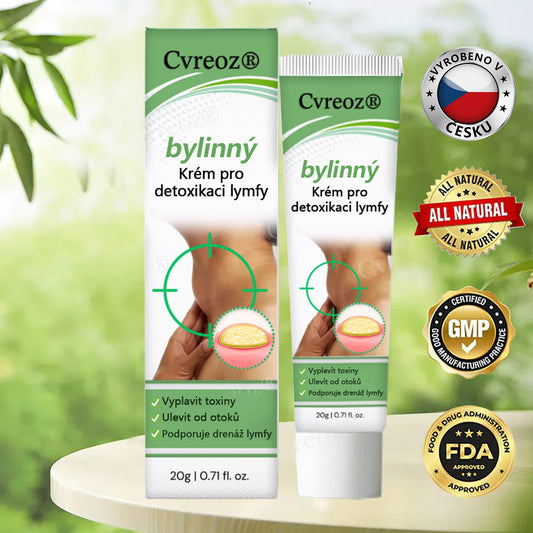 Cvreoz® Kräuter-Lymph-Entgiftungscreme schützt Ihre Gesundheit