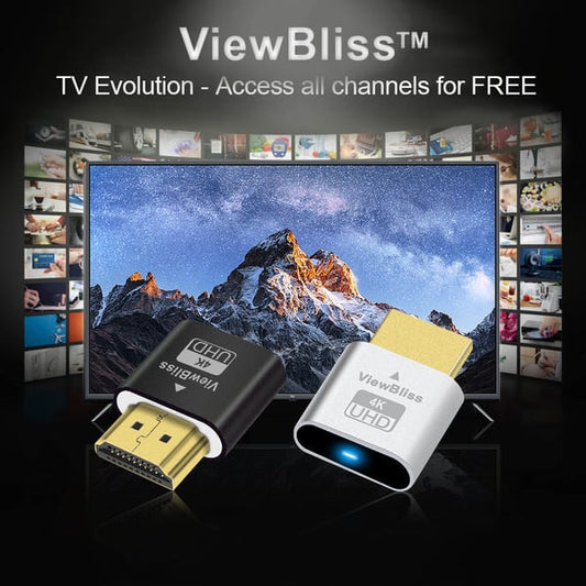 TK HackerTec ViewBliss™ TV-Streaming-Gerät – Einfacher, kostenloser Zugriff auf alle Kanäle und Spiele – Keine monatlichen Gebühren