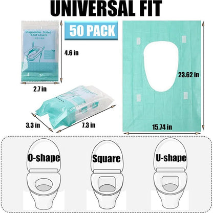 Non-Slip Disposable Toilet Covers