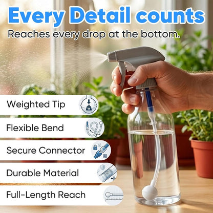 360 Degree Spray Bottle Straw