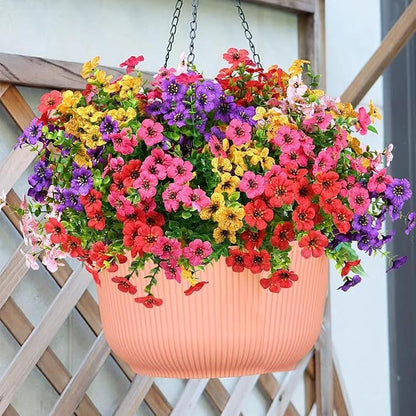 Upgraded High-grade  Material 🌱 Rainproof Lifelike Artificial Flowers With UV-Shield Coating