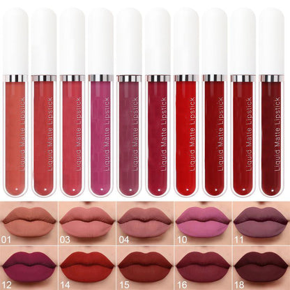 10-Color Matte Lip Set