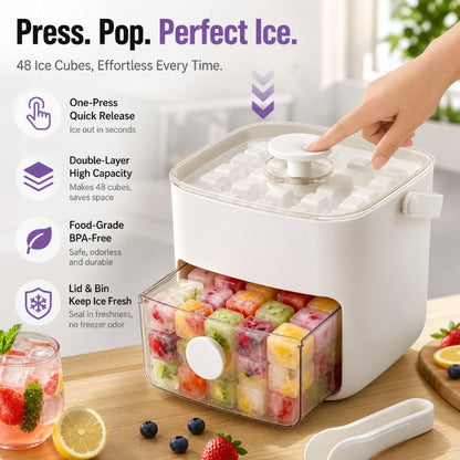 Quick-Press Ice Cube Kit