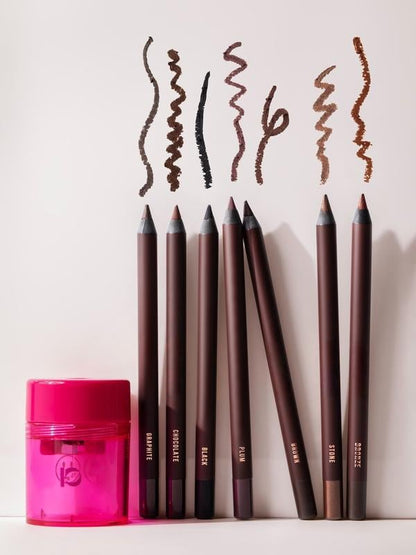 🌟Hot Sale 🌟24 HR Waterproof Eyeliner Duo Sharpenable Eye Pencil