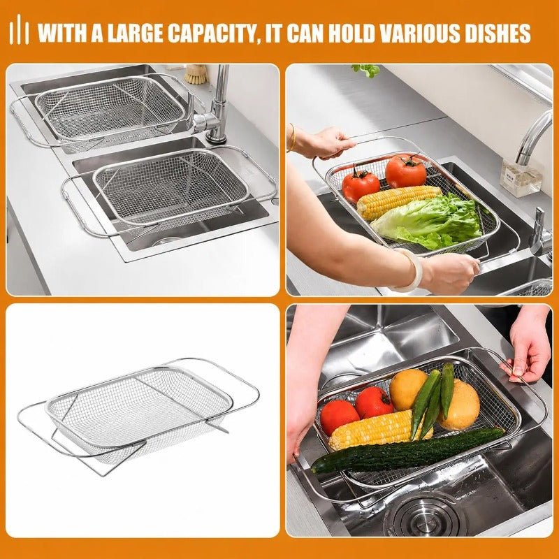 Expandable Over-Sink Colander