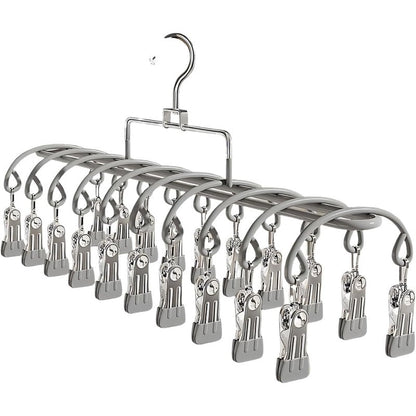Compact 20-Clip Drying Rack