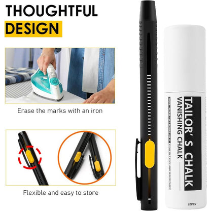 Heat Vanishing Tailor Chalk Set