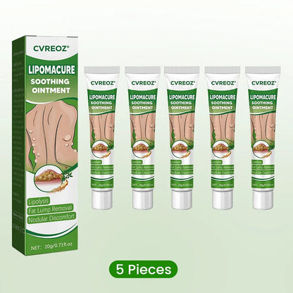 Cvreoz® Soothing Ointment behandelt Lipome problemlos und erzielt innerhalb von 2 Wochen eine deutliche Verbesserung