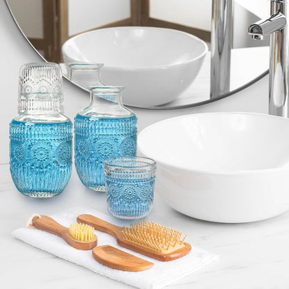 Vintage Embossed Carafe Set