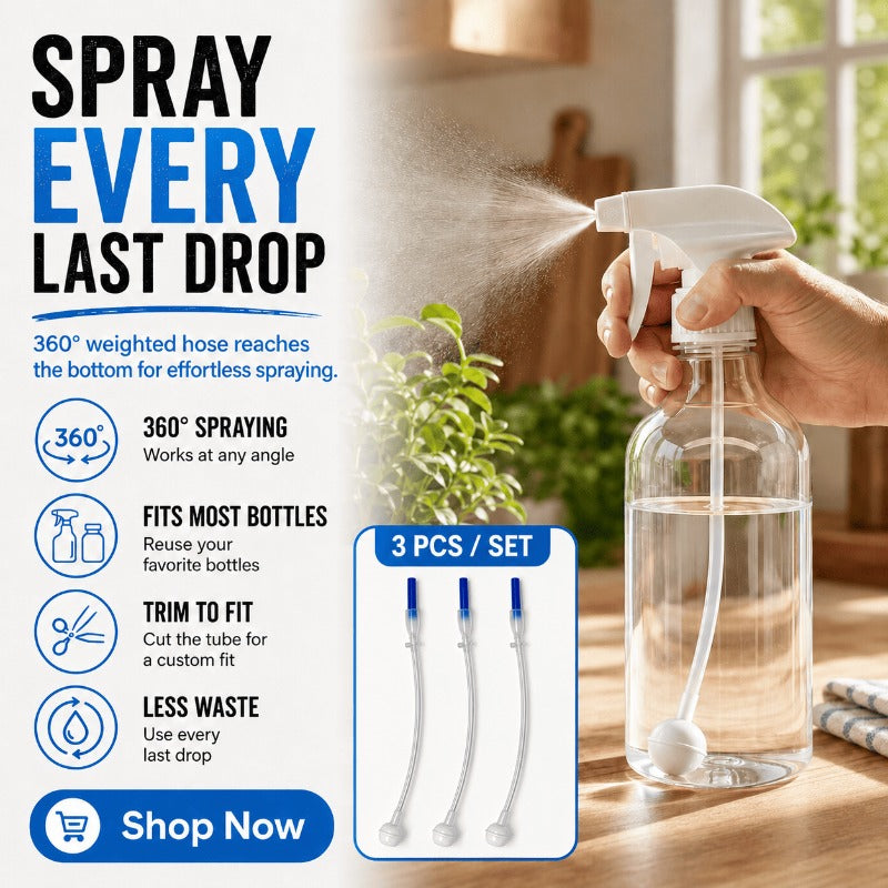 360 Degree Spray Bottle Straw