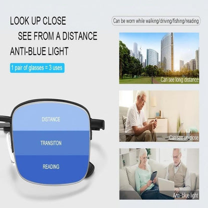 Smart Zoom Reading Glasses