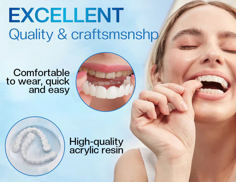 Official Store | Moldable Dentures🧑🏽‍⚕️Obtain American Dental Association (ADA) Certification ✅