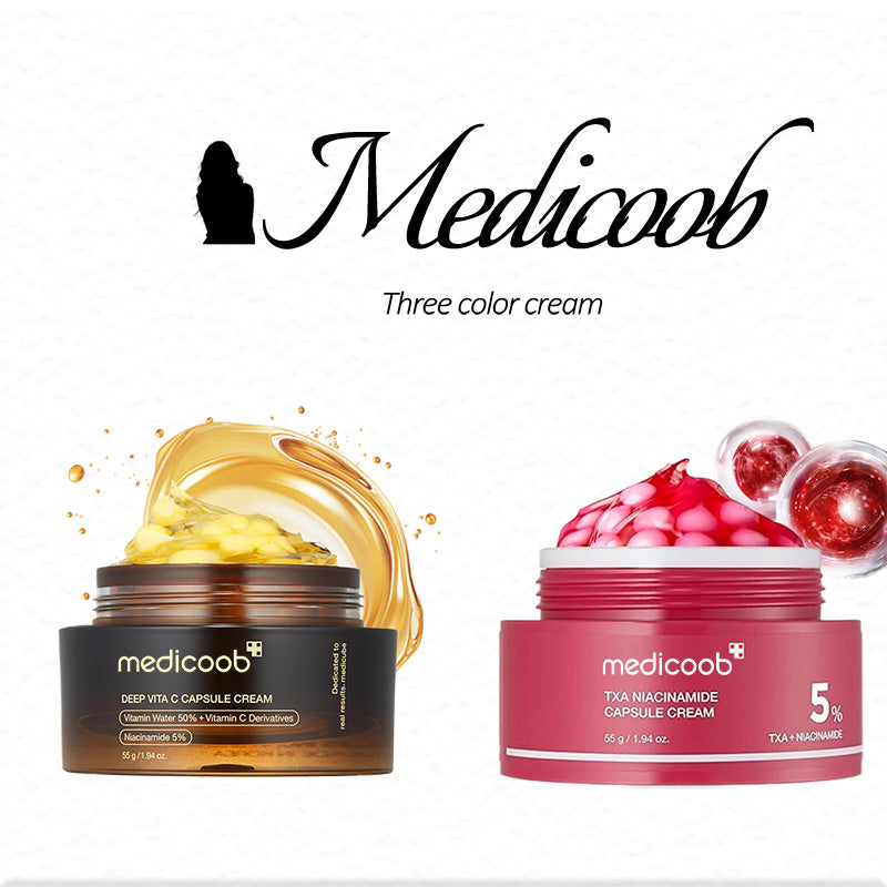 Final 3 Hours: 70%OFF Mix & Match Boba Cream Set | Tiktok Viral Capsule Creams for Uneven Skin Tone, Glow Hydration