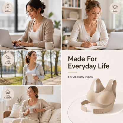 Front-Closure Posture Bra