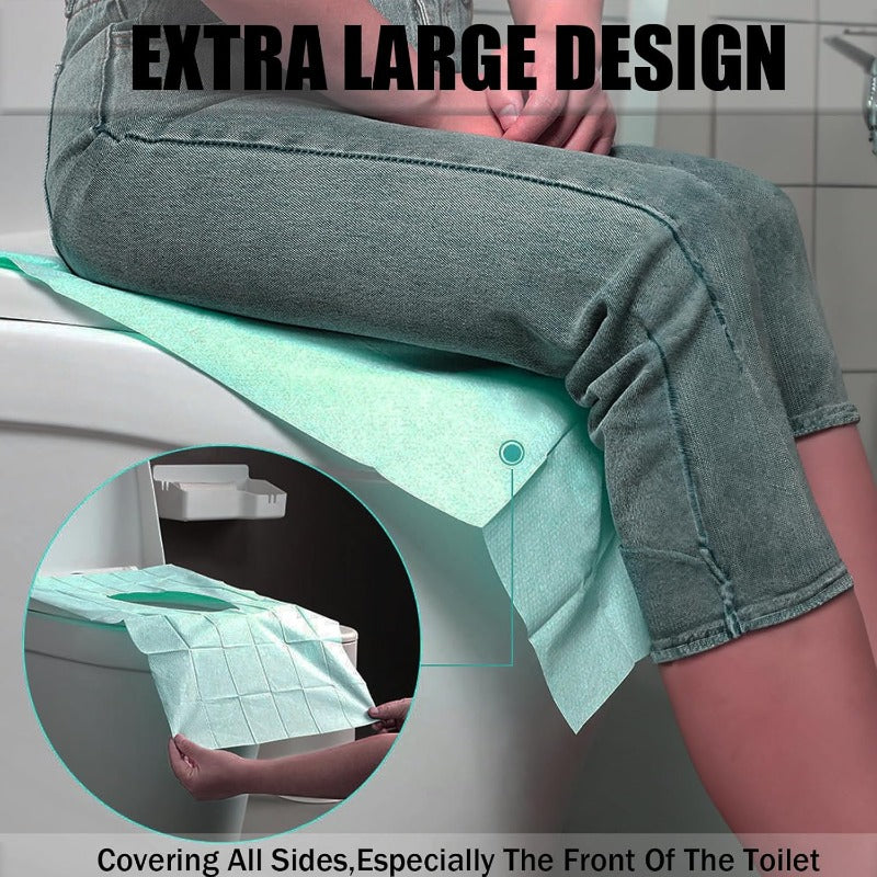 Non-Slip Disposable Toilet Covers