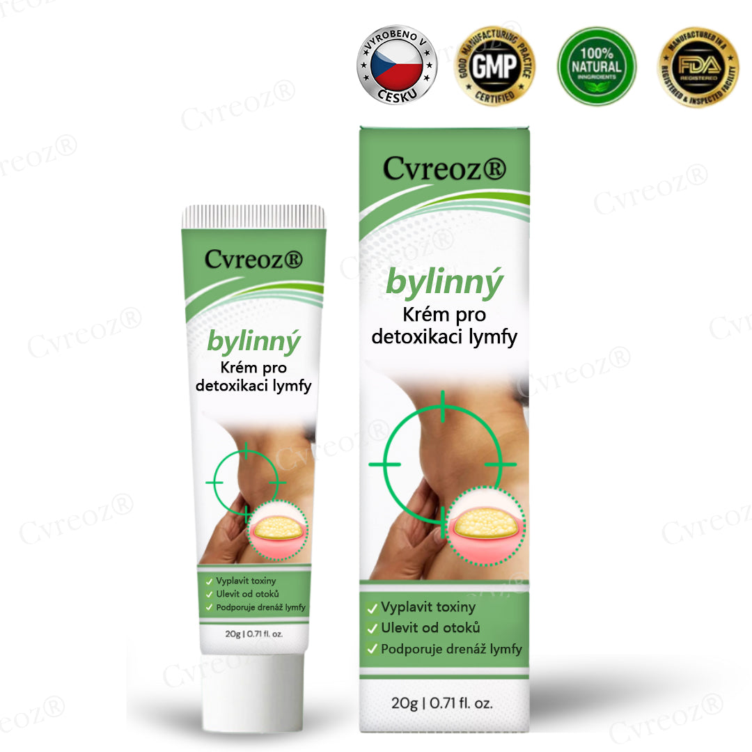 Cvreoz® Kräuter-Lymph-Entgiftungscreme schützt Ihre Gesundheit