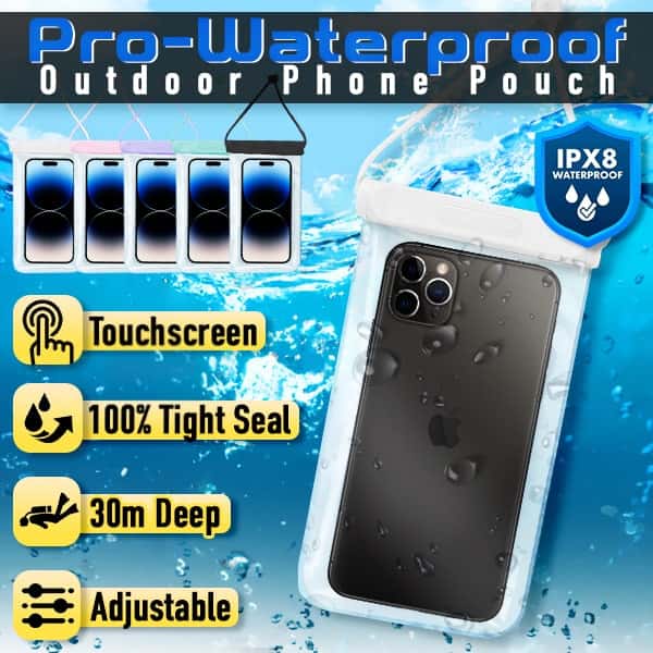 Outdoor Pro-Waterproof Smartphone Pouch