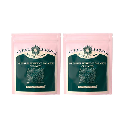 Vital Source Feminine Balance Gummies – Hawaiian Pineapple