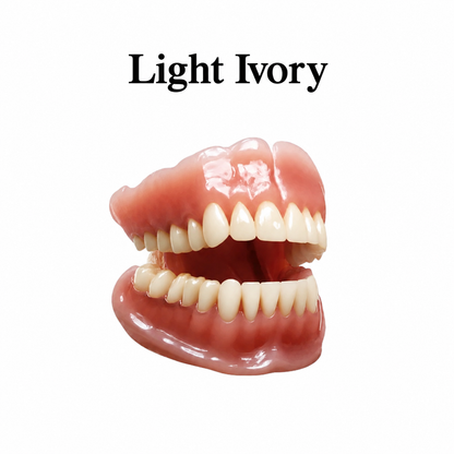 🦷Medical Full Denture with Strong Suction ✅ Made and Shipped from the（USA）