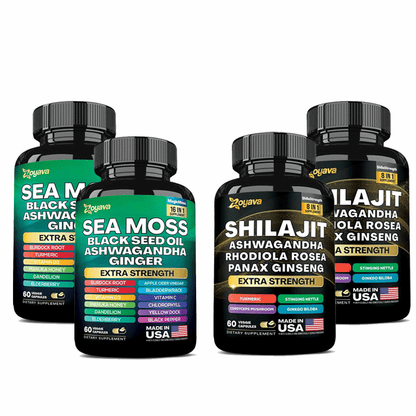 Dynamic Vitality Bundle - Zoyava Sea Moss Multivitamin & Power Combo