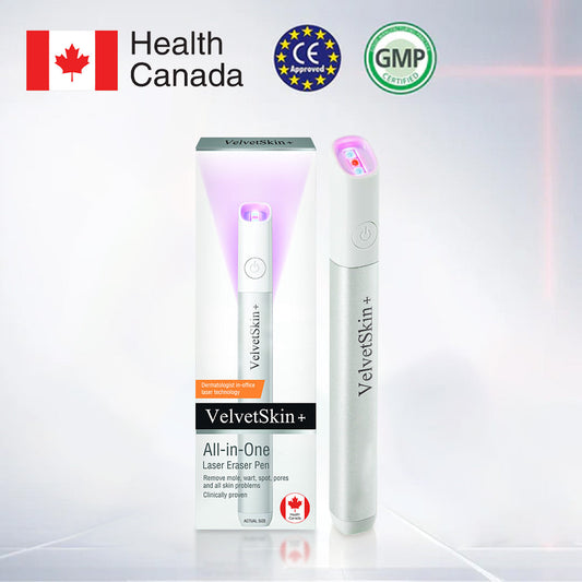 DedMuller®VelvetSkin+ Integrated laser eraser (powered by CO₂ laser technology - effectively removes moles, warts, skin labels, pigmentation spots and other skin defects)