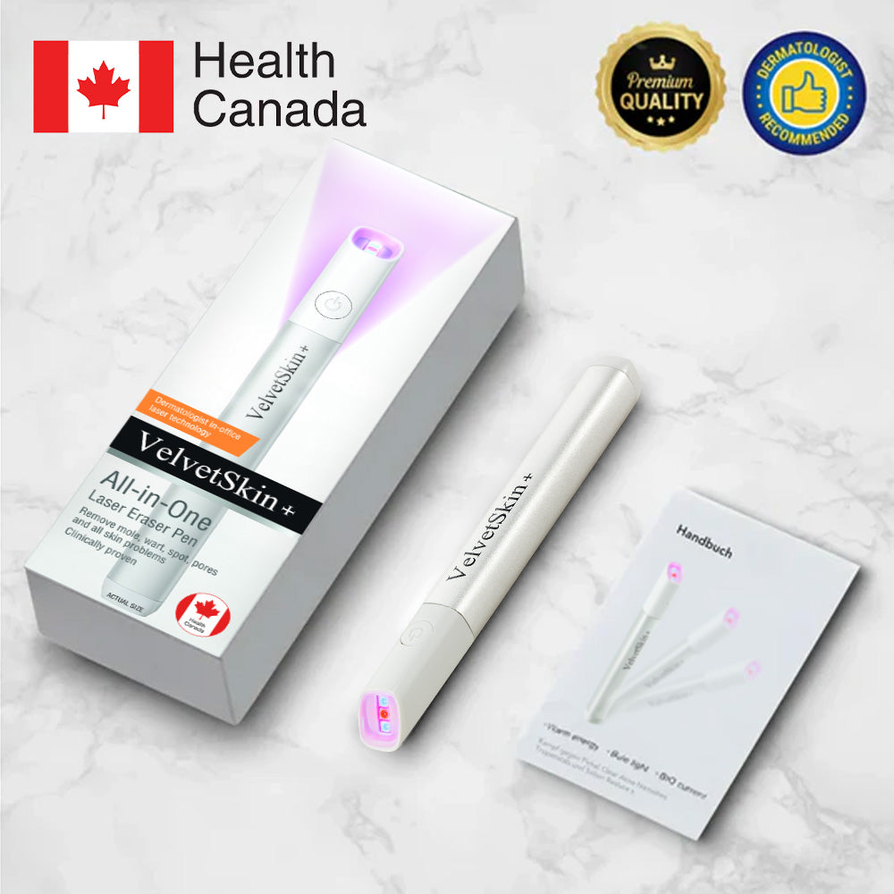 DedMuller®VelvetSkin+ Integrated laser eraser (powered by CO₂ laser technology - effectively removes moles, warts, skin labels, pigmentation spots and other skin defects)