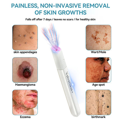 DedMuller®VelvetSkin+ Integrated laser eraser (powered by CO₂ laser technology - effectively removes moles, warts, skin labels, pigmentation spots and other skin defects)