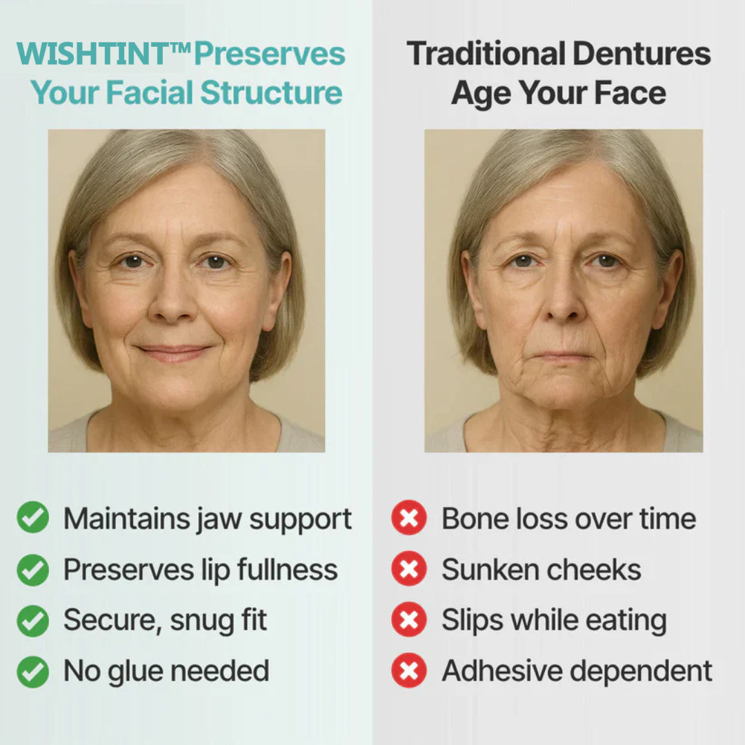 Ends Today: 45% OFF! WISHTINT™ Custom-Fit Full Functional DenturesMake you more confident (Brand-new upgraded packaging)