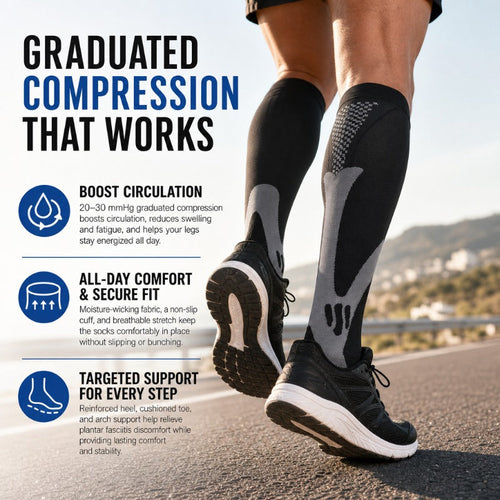Boost Circulation Compression Socks