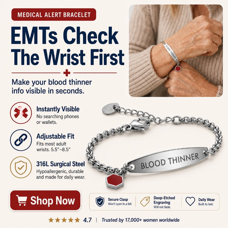 Instant Visibility Medical Bracelet
