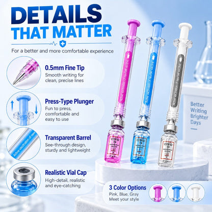Syringe Shape Gel Pens