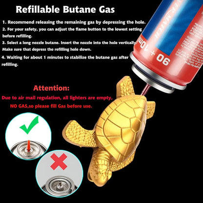 Retro Metal Turtle Lighter