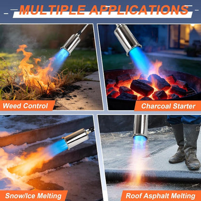 High Output Propane Weed Burner