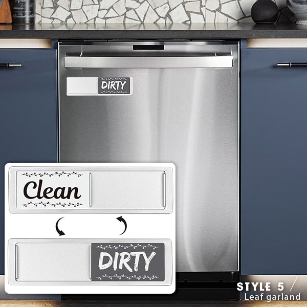Dishwasher Clean/Dirty Magnet Sign